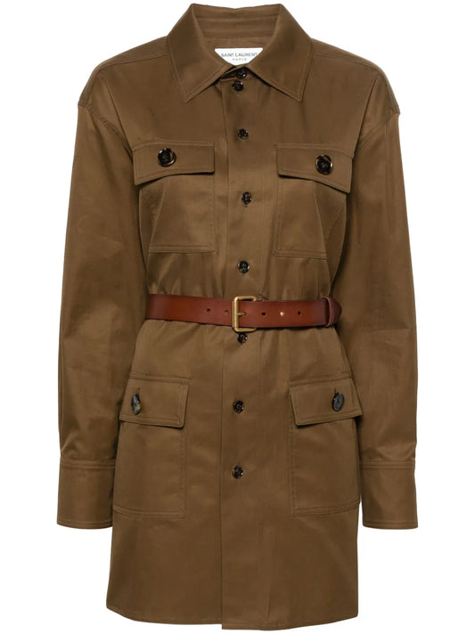 Saharienne Belted Shirt