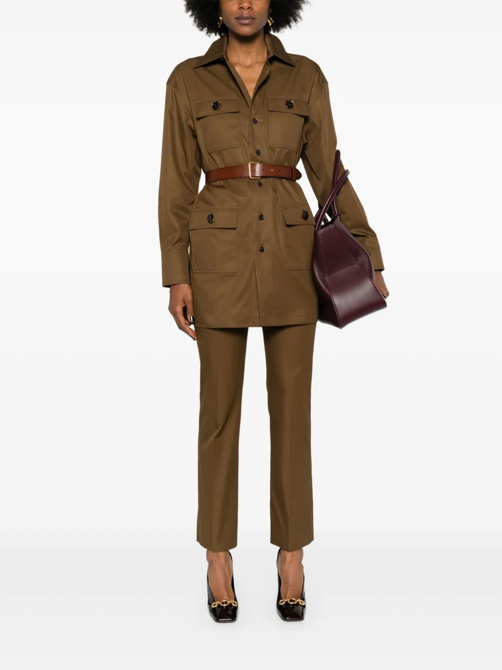 Saharienne Belted Shirt