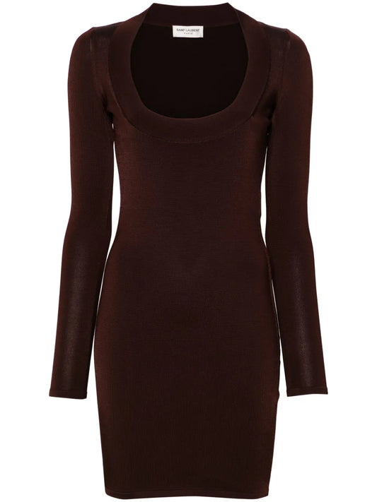 Décolleté Mini Dress