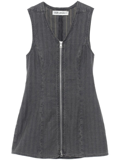 Zip-Up Biker Vest