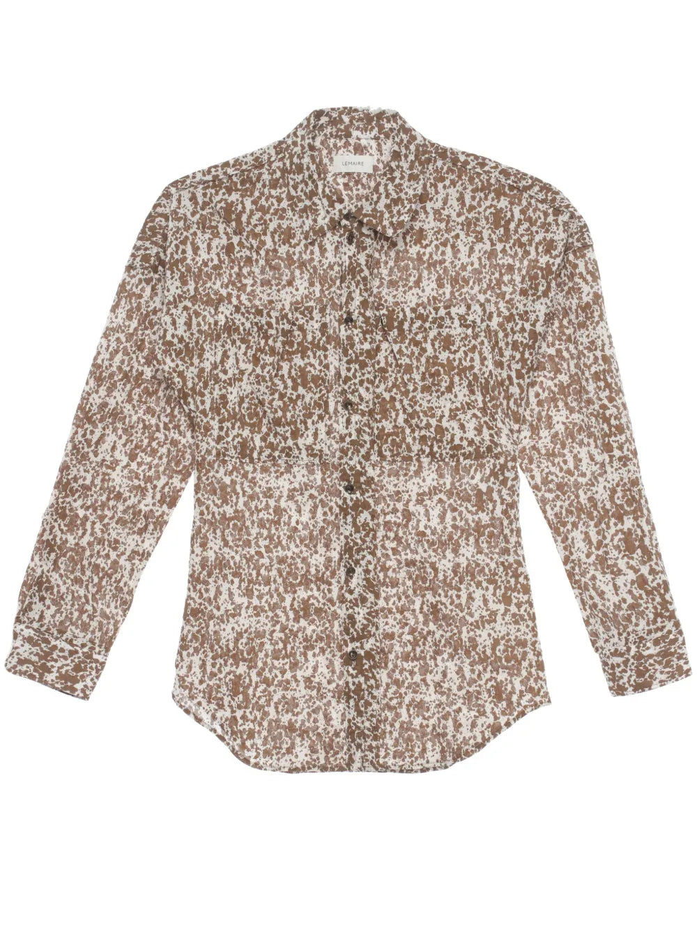 Abstract-Print Cotton Shirt
