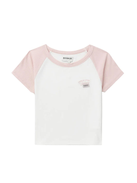 Logo-Embroidered Ribbed T-Shirt