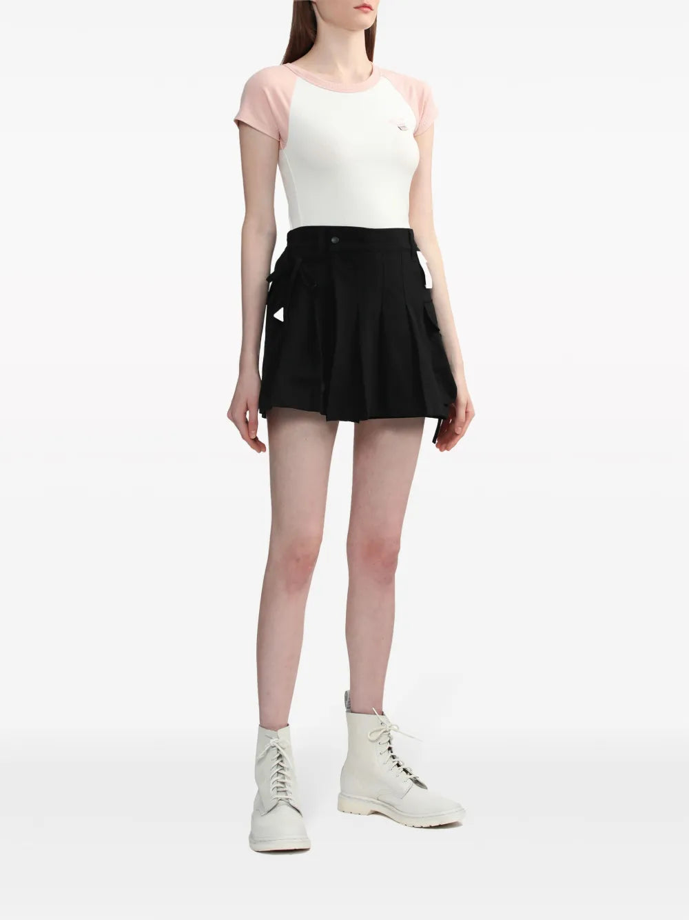 Logo-Embroidered Ribbed T-Shirt