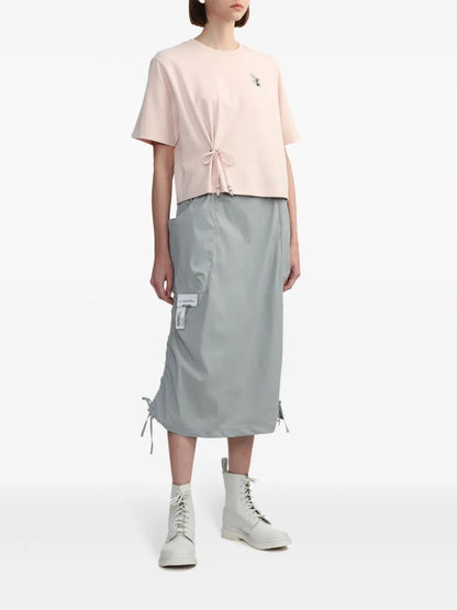 Belted Midi Skirt