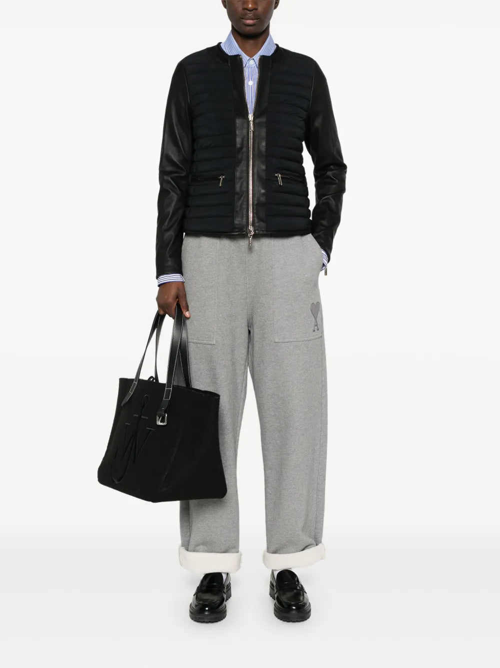 Delma Quilted Leather Jacket
