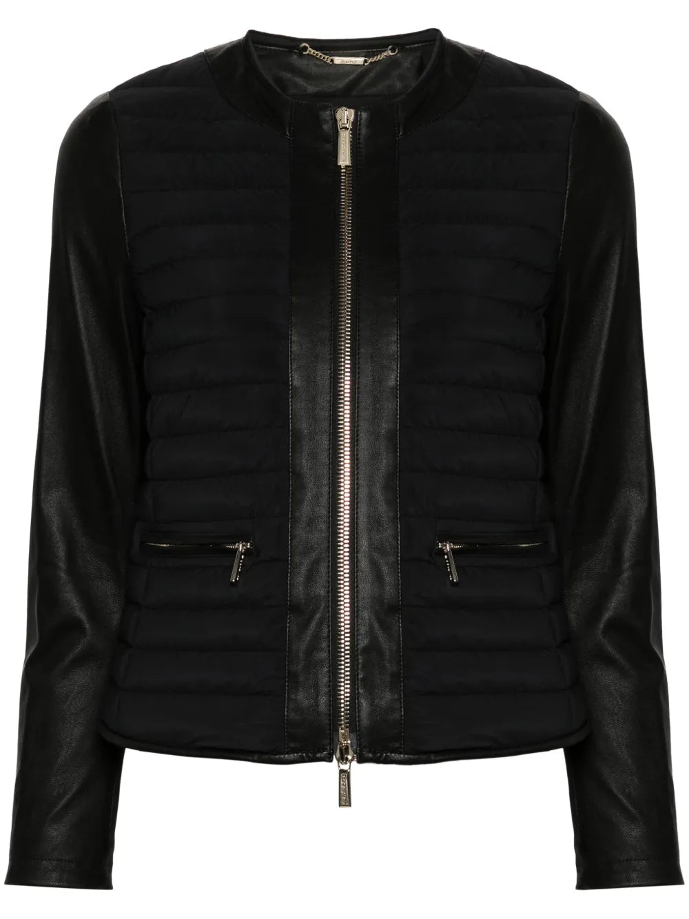 Delma Quilted Leather Jacket