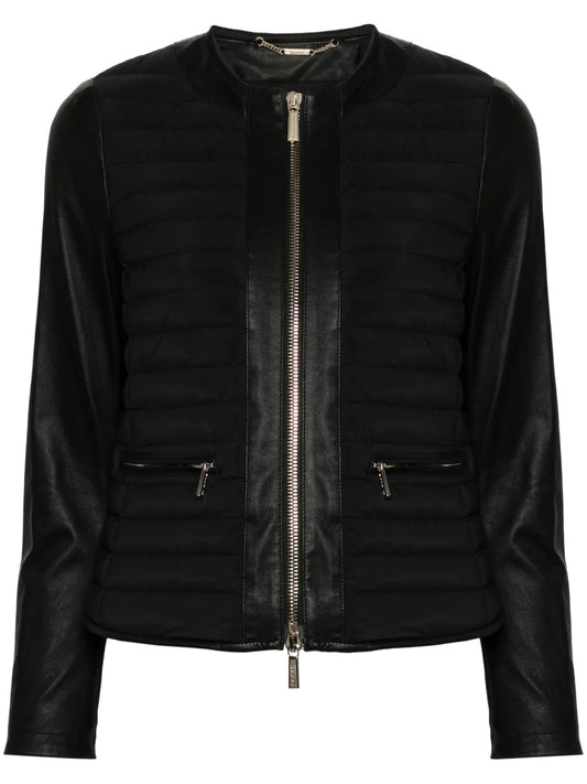 Delma Quilted Leather Jacket