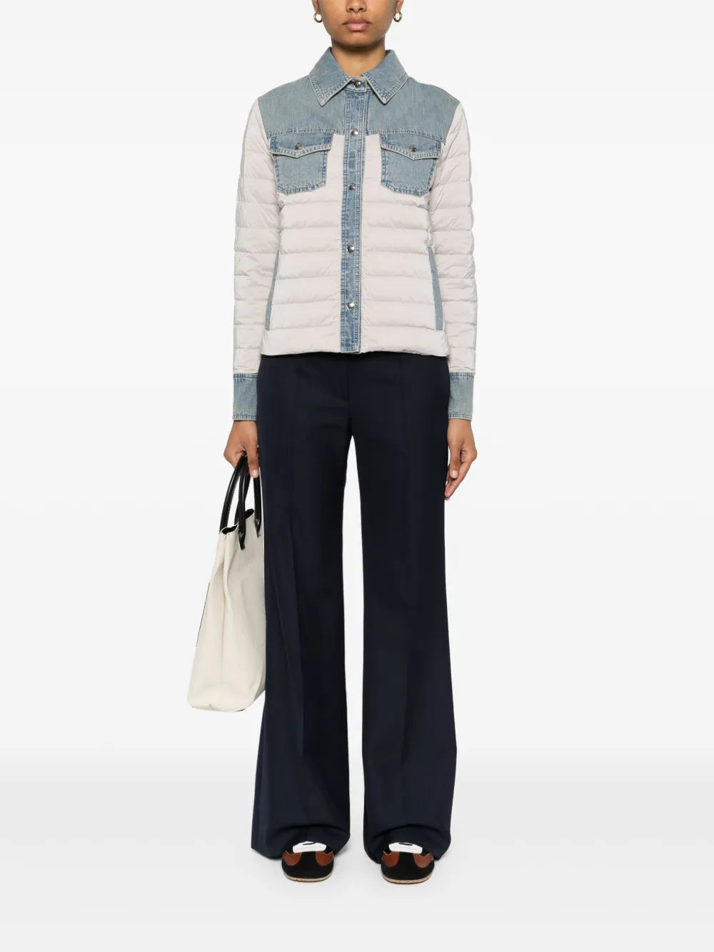 Esper Denim-Trim Jacket