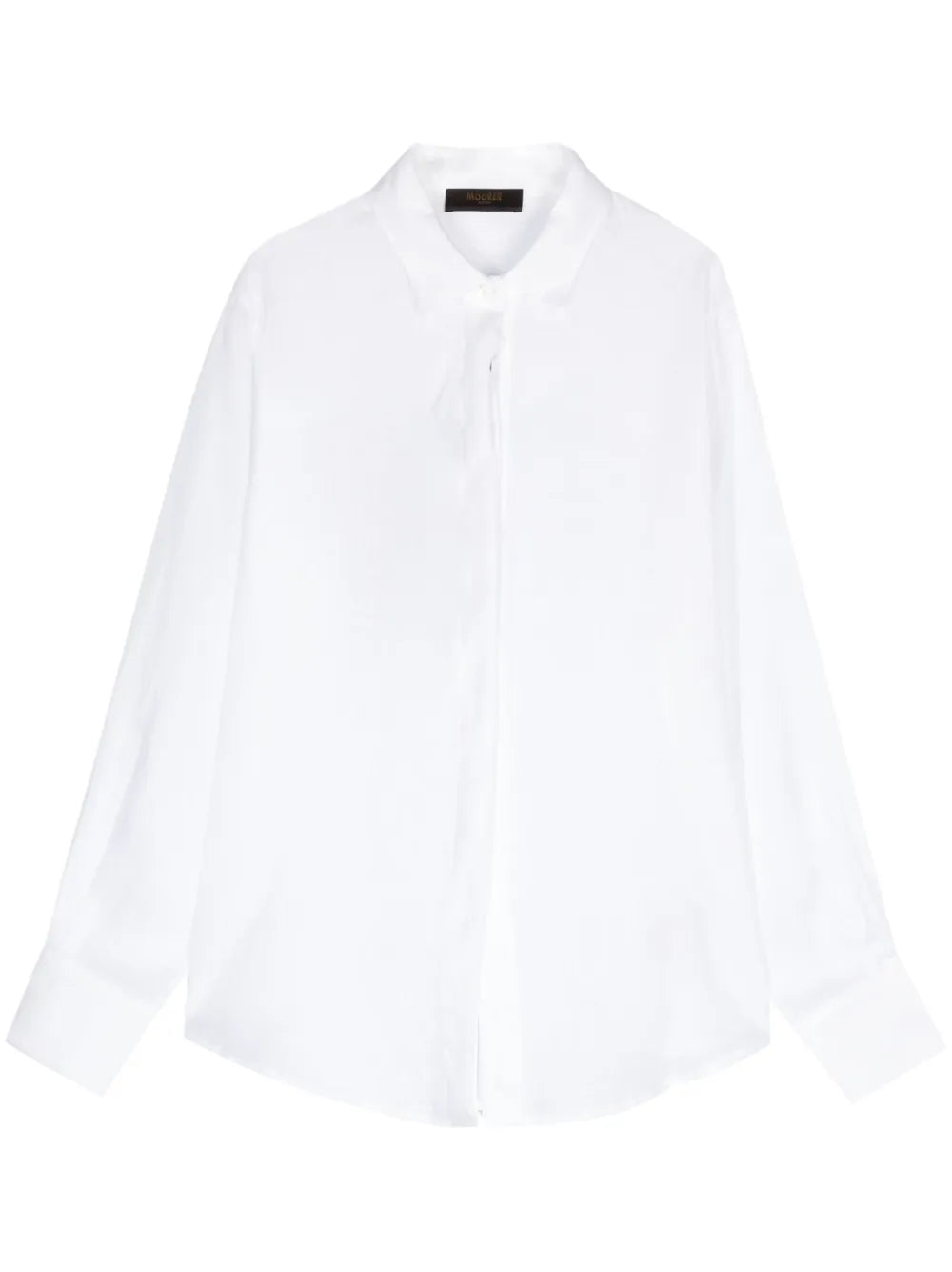 Pearl-Fln Linen Shirt