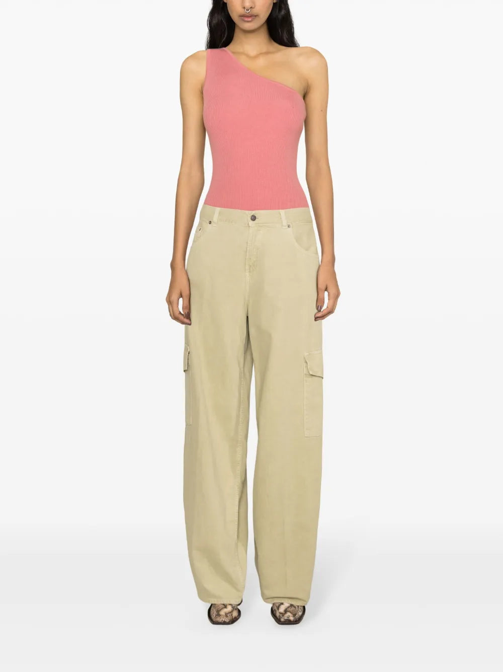 Bethany Mid-Rise Cargo Jeans