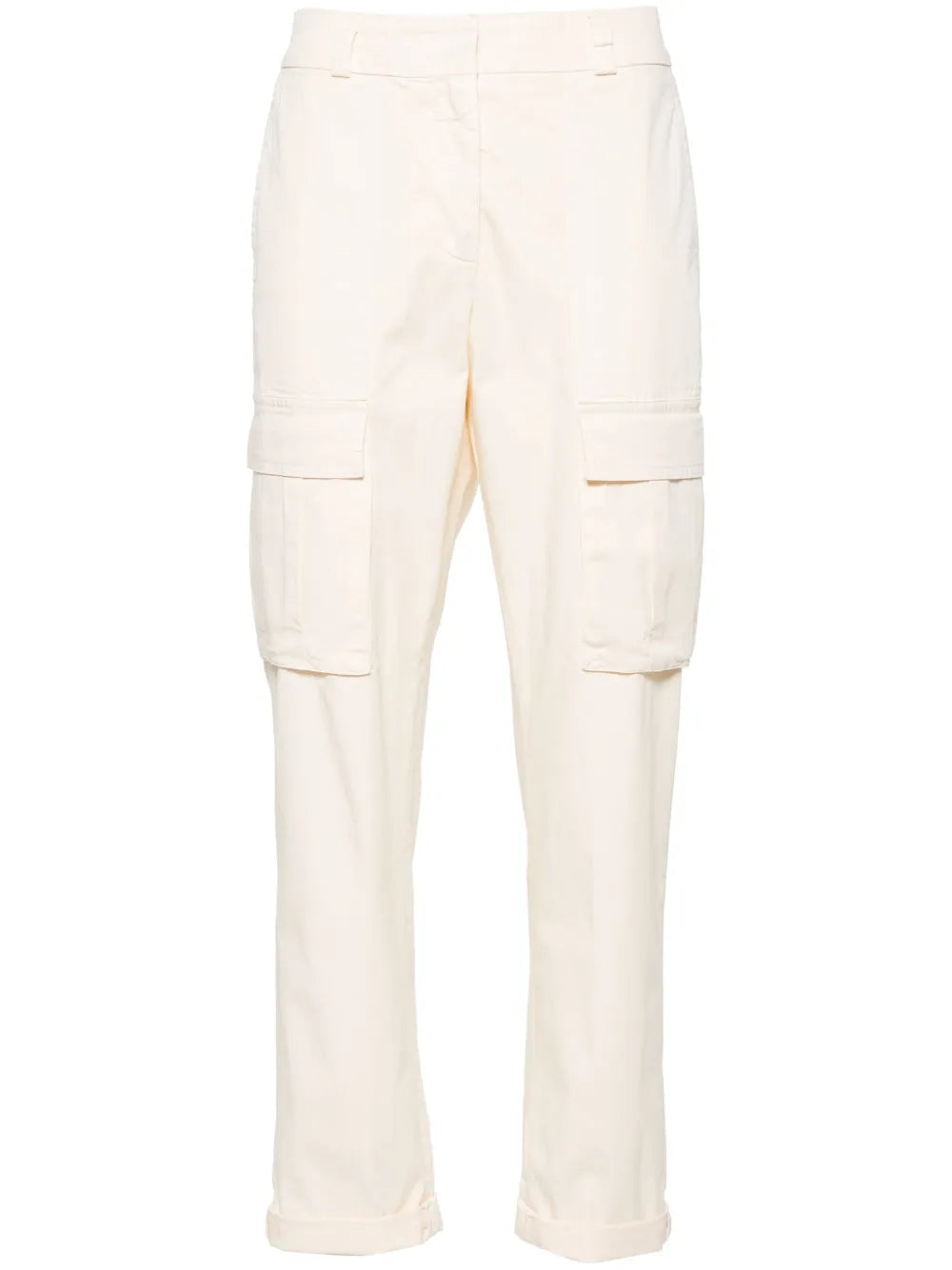 Cropped Cargo Trousers
