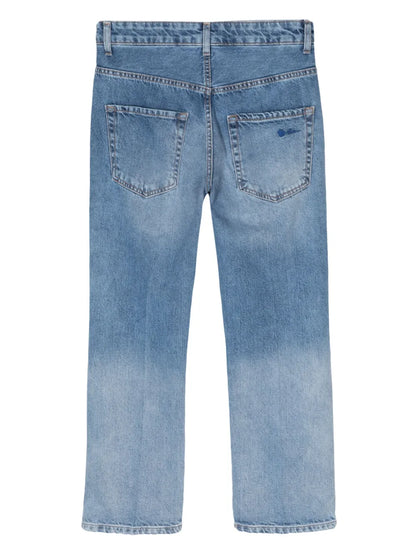 Mid-Rise Cropped Jeans