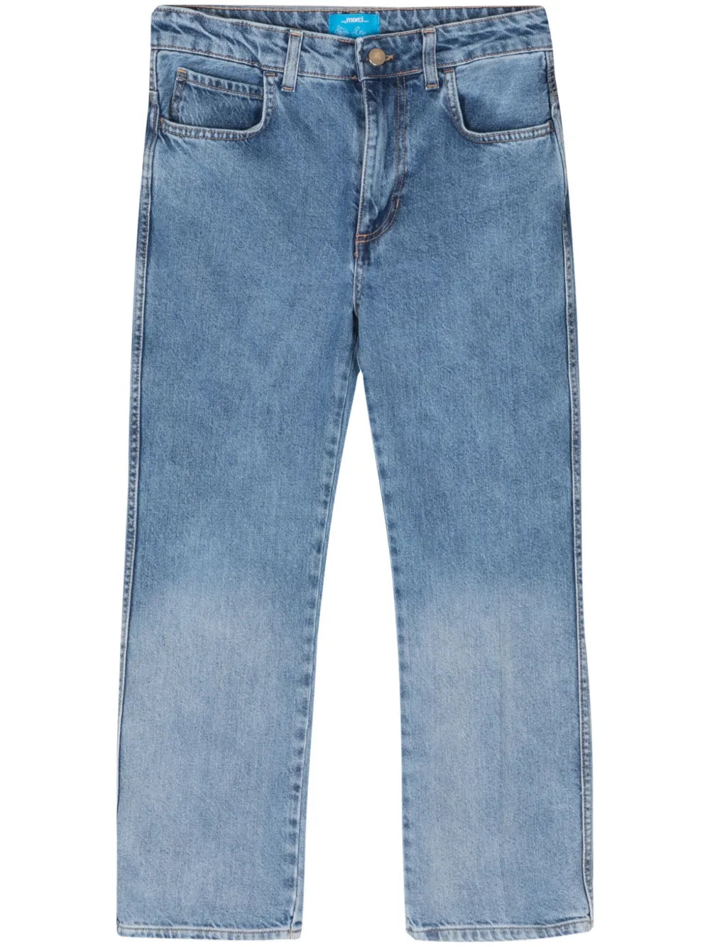 Mid-Rise Cropped Jeans
