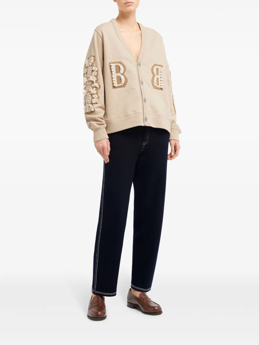 B-Logo Cardigan
