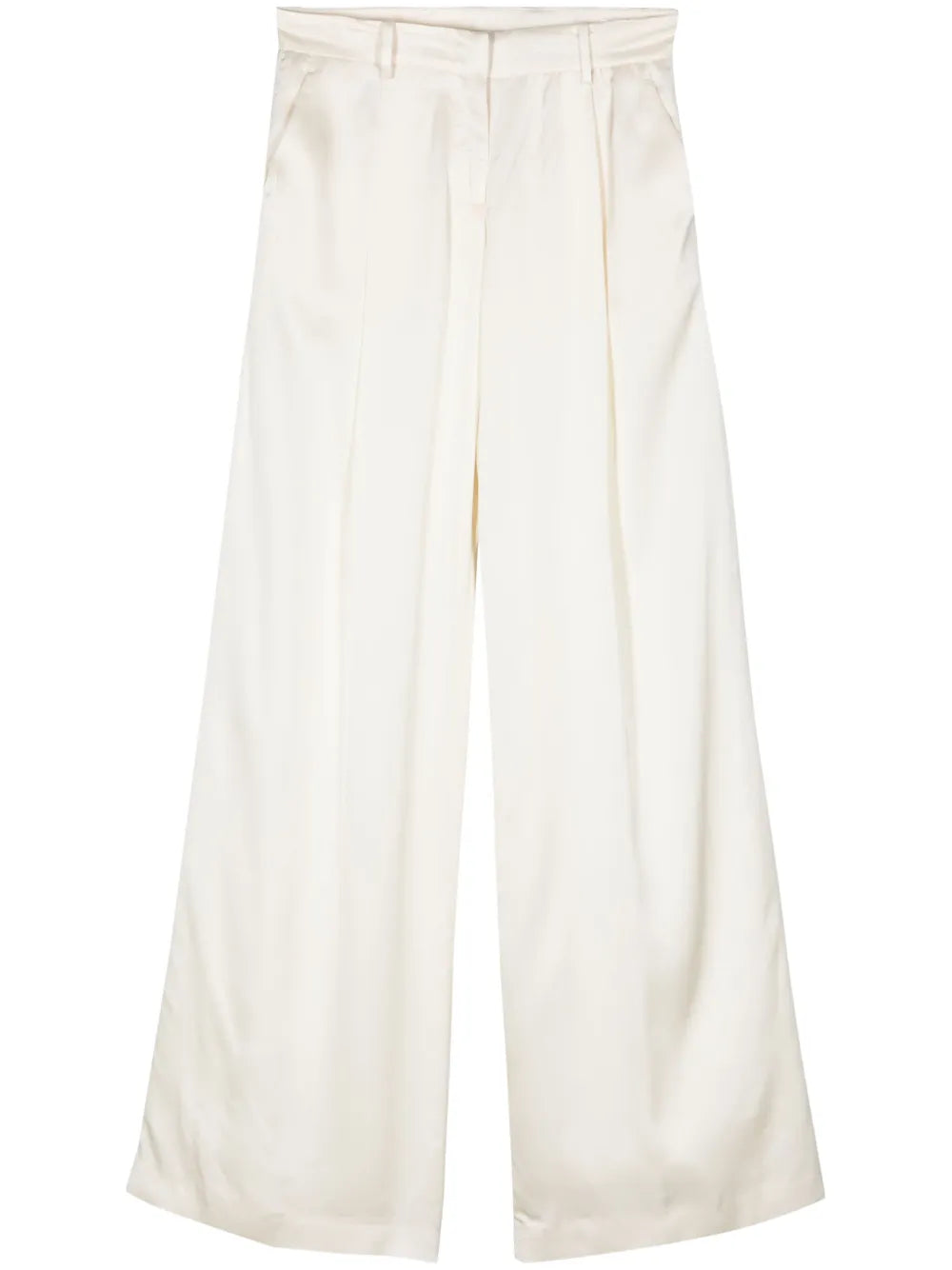 High-Waist Palazzo Trousers
