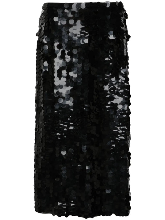 Sequined Midi Skirt