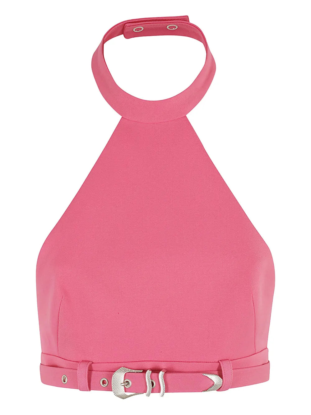 Halterneck Buckled Top