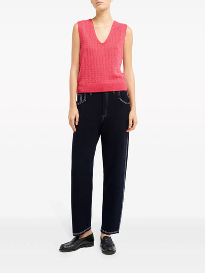 V-Neck Cashmere Top