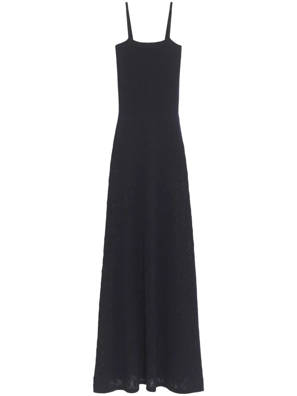 Knitted Cashmere Lace Dress