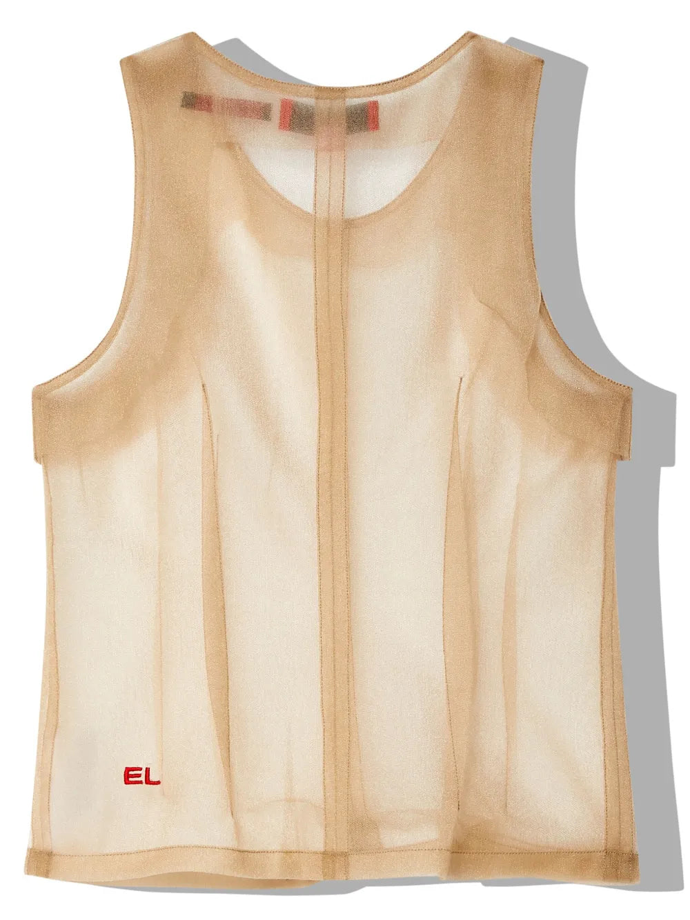 Sculpt Semi-Sheer Tank Top