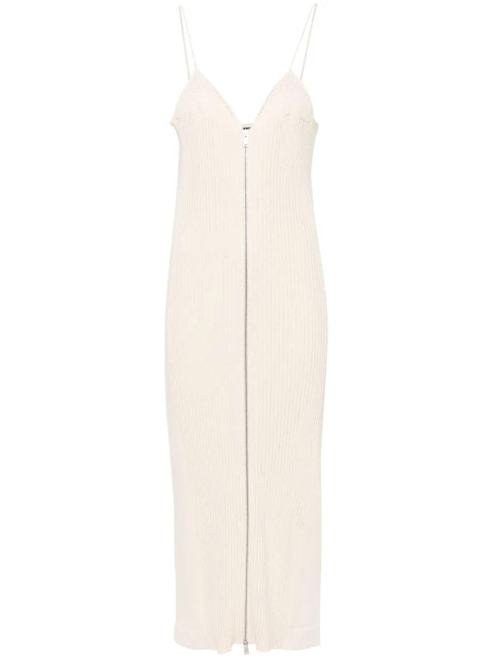 Ribbed-Knit Cotton Maxi Dress