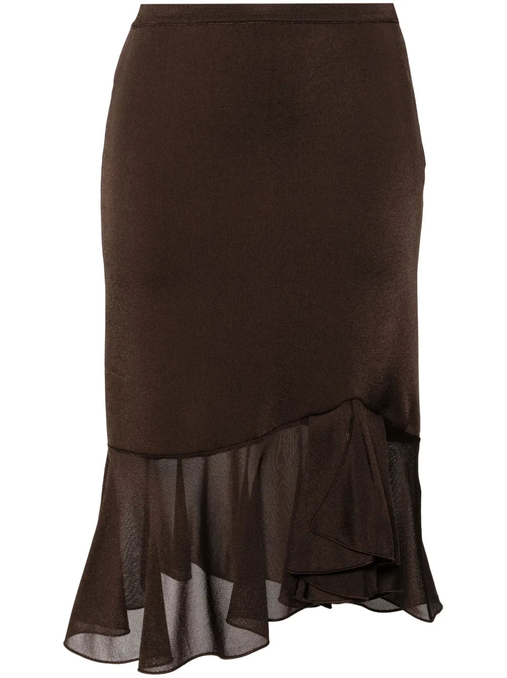 Asymmetric Draped Skirt
