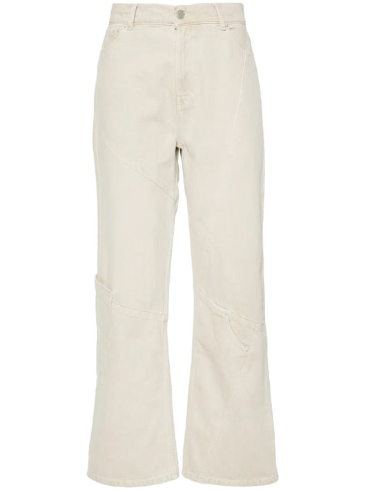 Beverly Low-Rise Straight-Leg Jeans