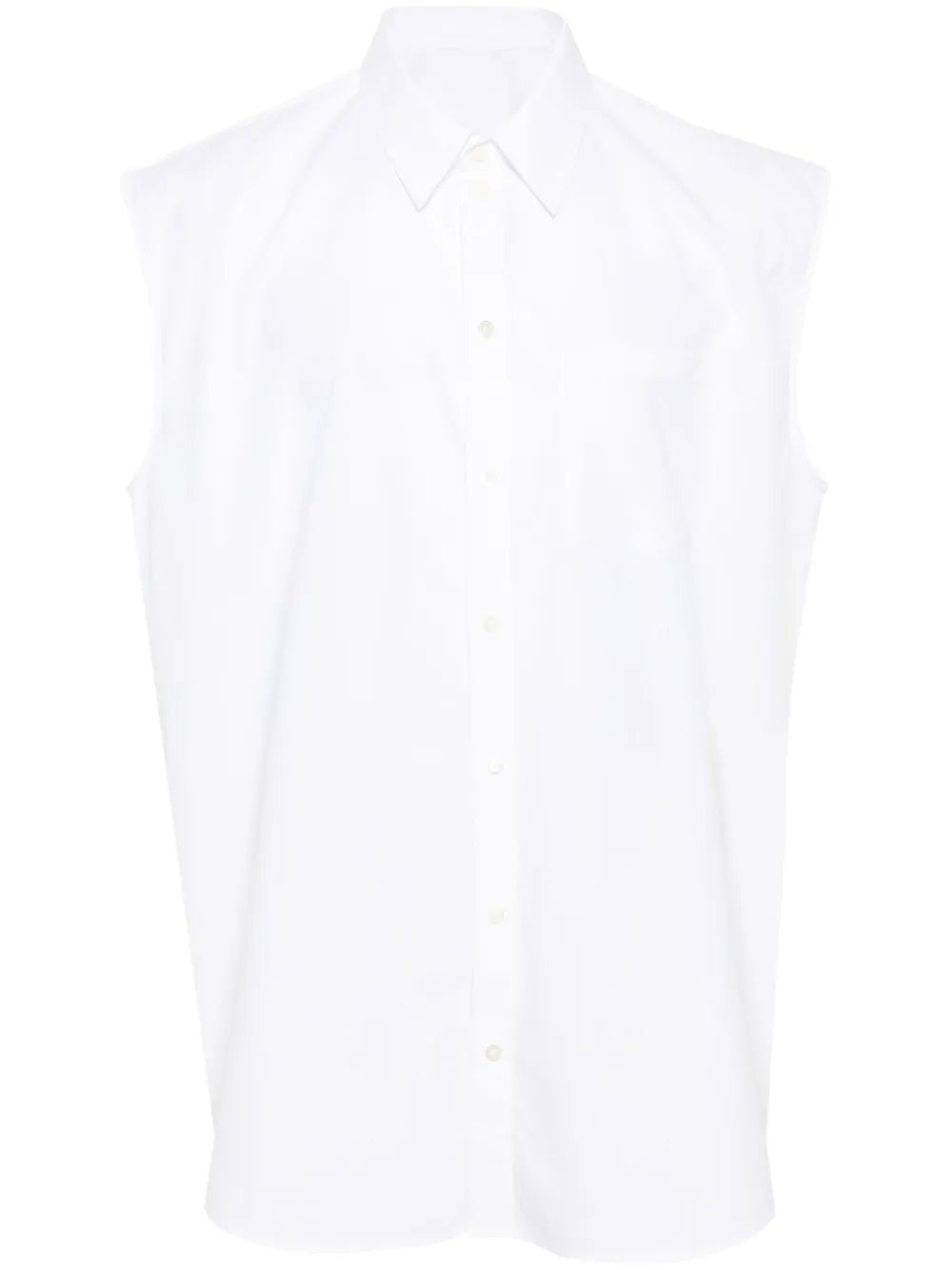 Logo-Embroidered Poplin Shirt