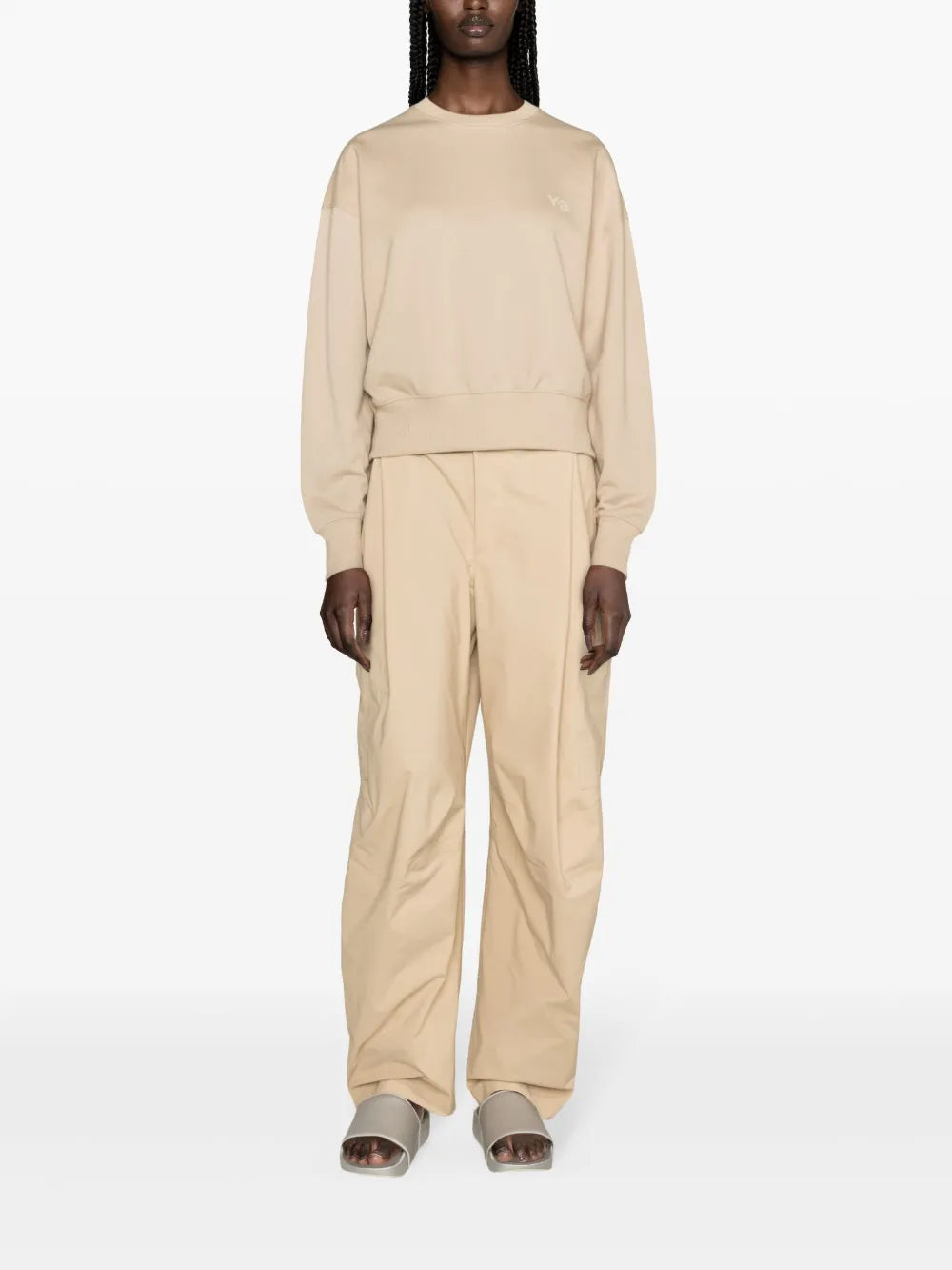Logo-Print Tonal Sweatshirt