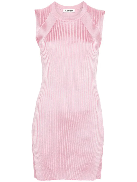 Wide-Ribbed Sleeveless Tunic