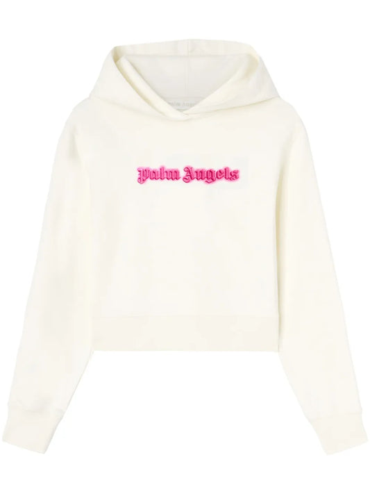 Logo-Print Cotton Hoodie