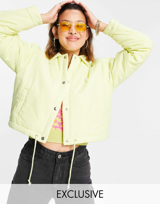 Cropped Coach Jacket