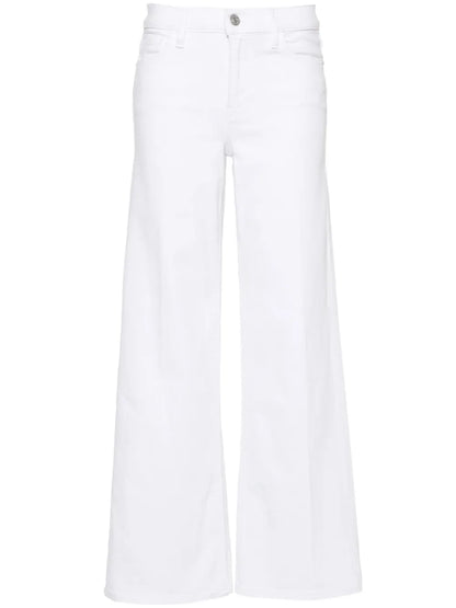 Le Slim Palazzo High-Rise Wide-Leg Jeans
