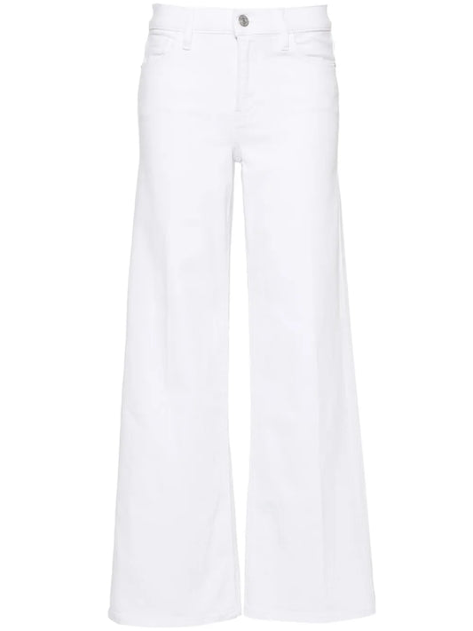 Le Slim Palazzo High-Rise Wide-Leg Jeans