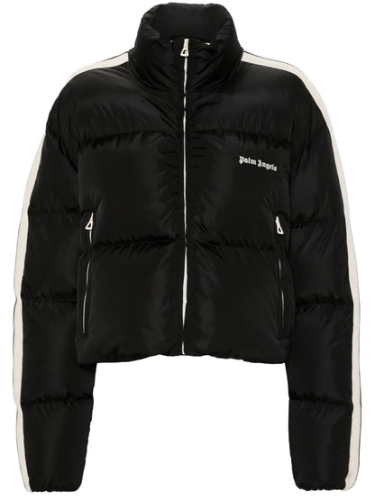 Embroidered-Logo Jacket