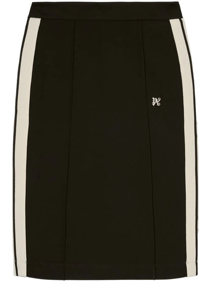 Monogram Midi Skirt