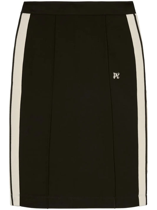 Monogram Midi Skirt