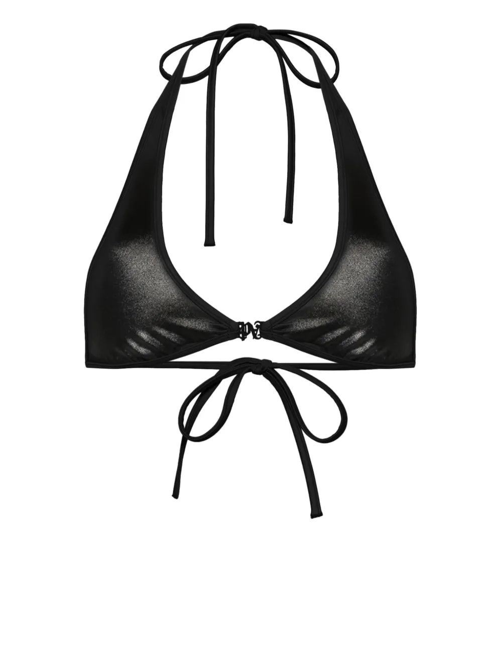 Monogram-Plaque Bikini Top