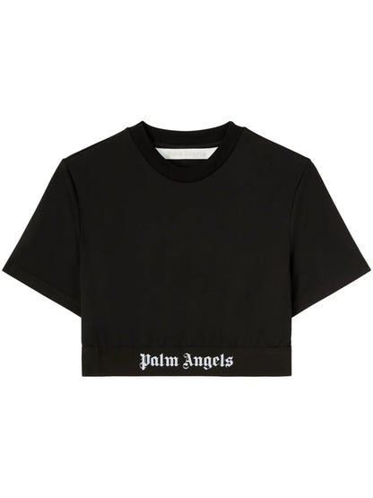 Logo-Underband Cropped T-Shirt