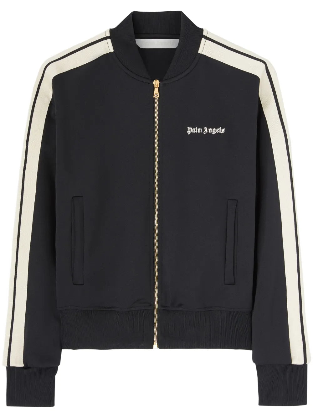 Logo-Print Track Bomber Jacket