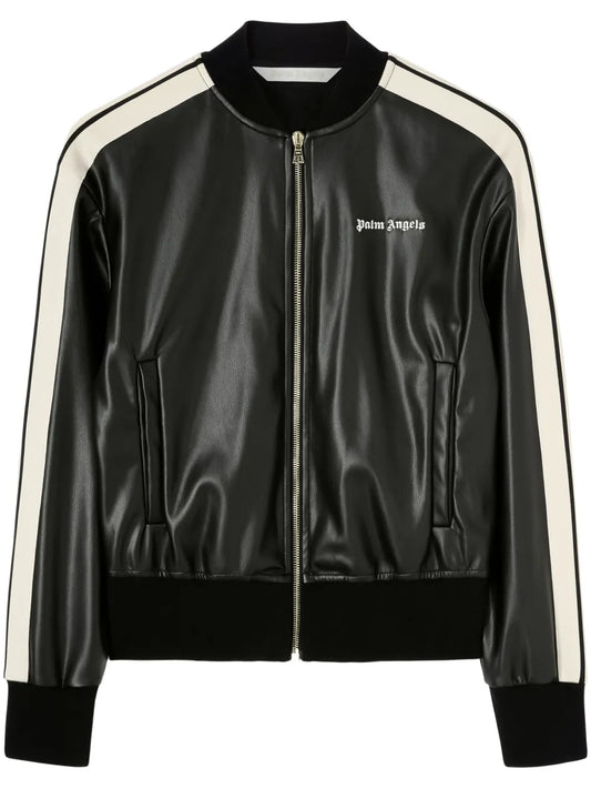 Logo-Embroidered Bomber Jacket