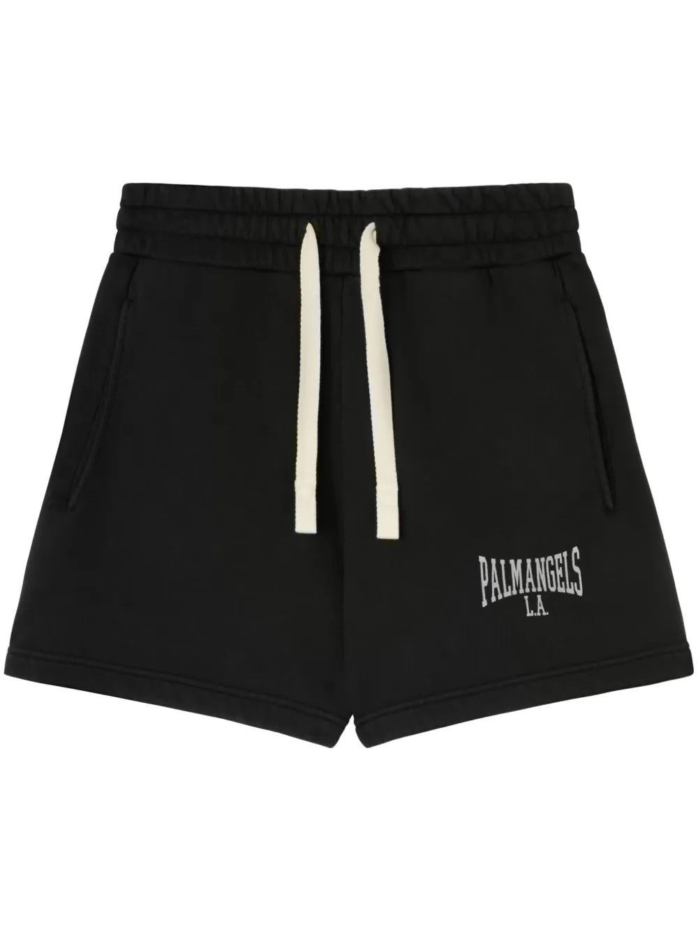 Logo-Print Cotton Track Shorts