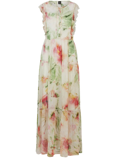 Floral-Print Maxi Dress