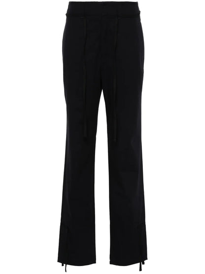 Cotton Straight Trousers