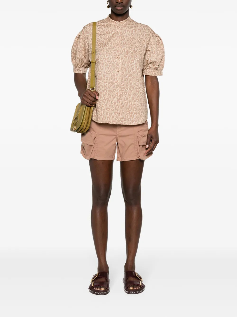 Mid-Rise Cargo Shorts