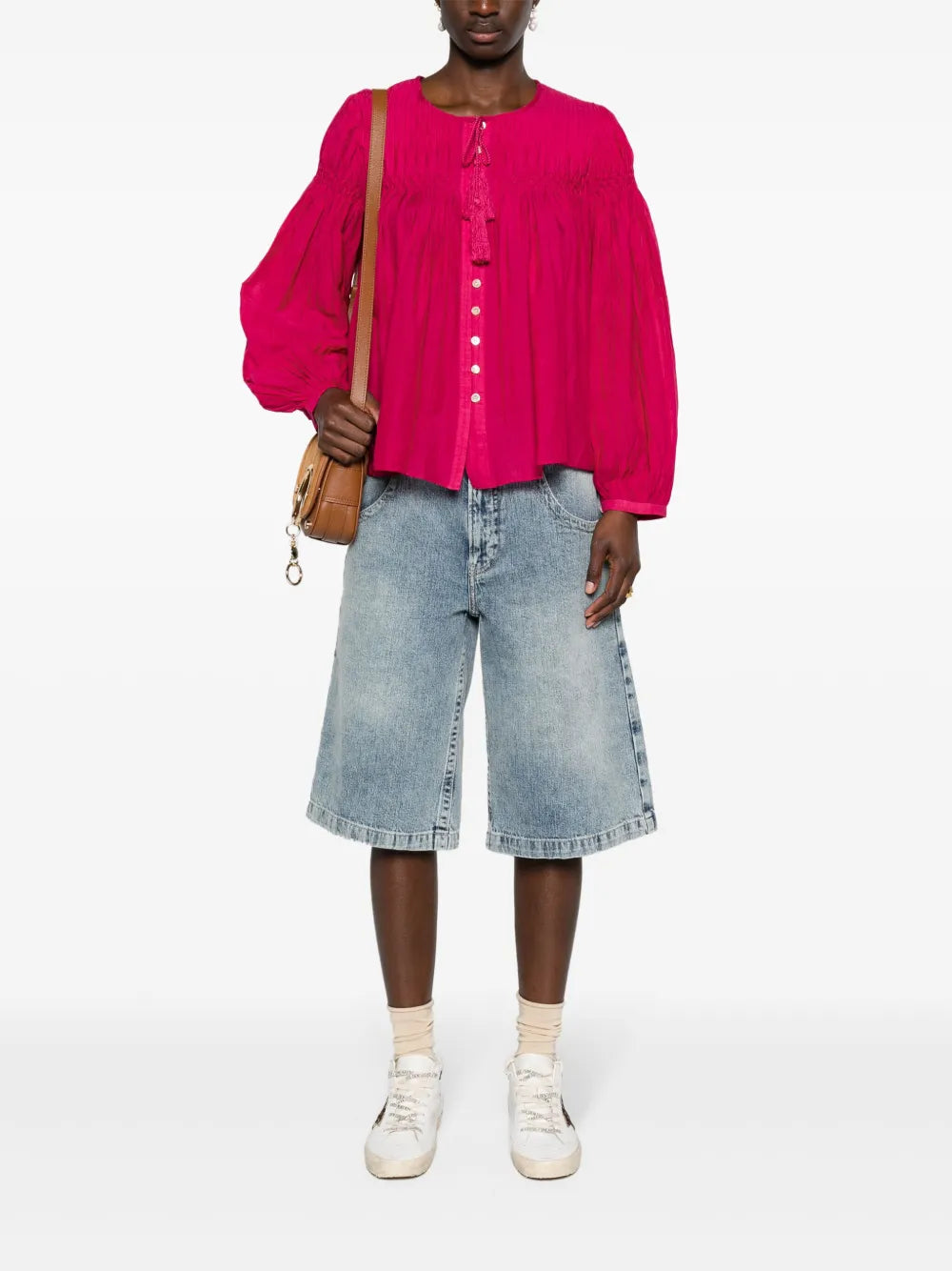 Abadi Pintuck Blouse