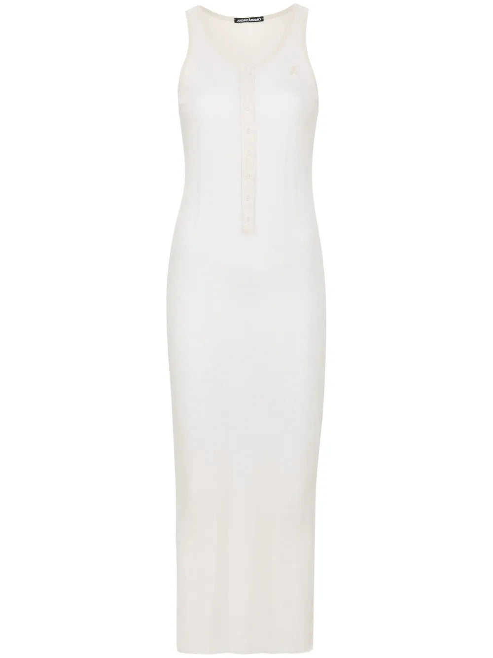 Fine-Ribbed Maxi Dress