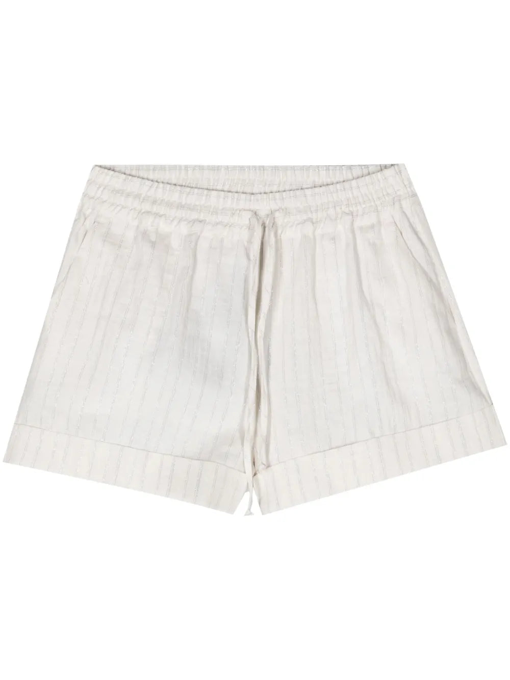 Striped Drawstring Shorts