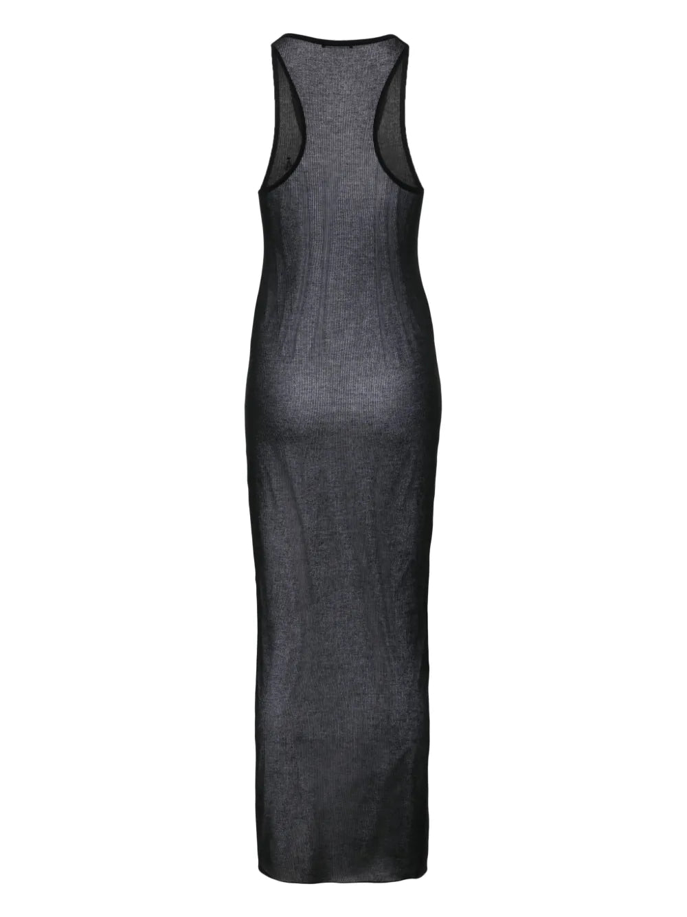 Fine-Ribbed Maxi Dress