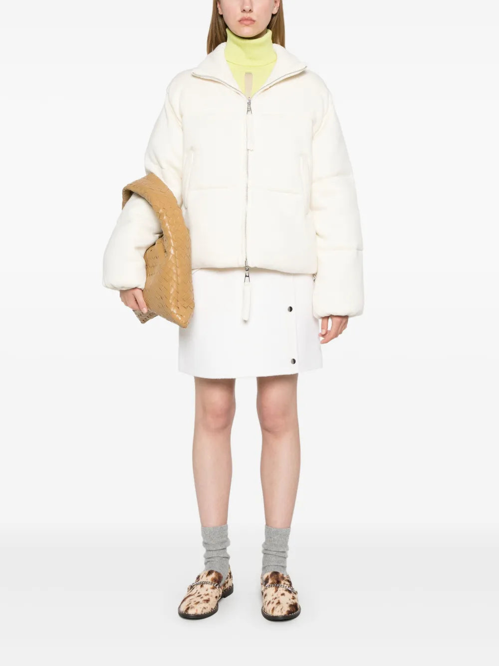 Wool Puffer Jacket